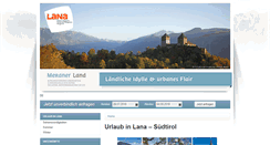 Desktop Screenshot of lana.suedtirol.com